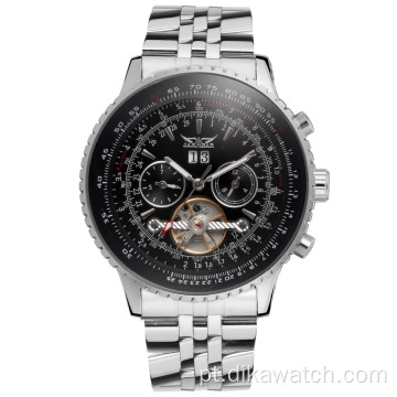 Relógios masculinos de primeira marca de luxo JARAGAR masculino militar esporte relógio de pulso automático turbilhão mecânico relogio masculino